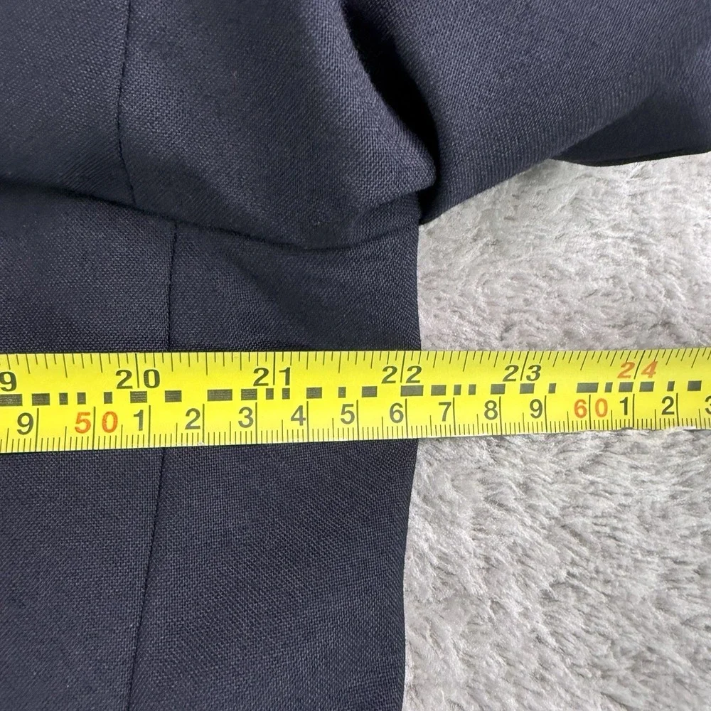 Ralph Lauren Vtg Polo University Club Blazer Mens 46L Navy Wool Double Breasted
